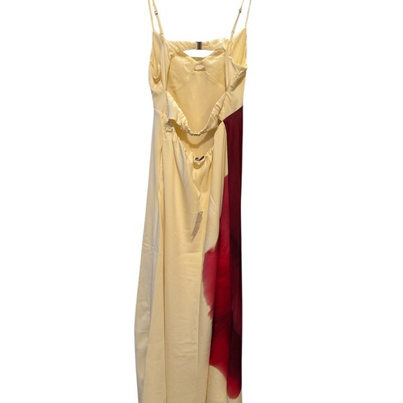 Abercrombie & Fitch - Julia Slip Cutout Maxi Dress - Large Petite - Picture 3 of 5